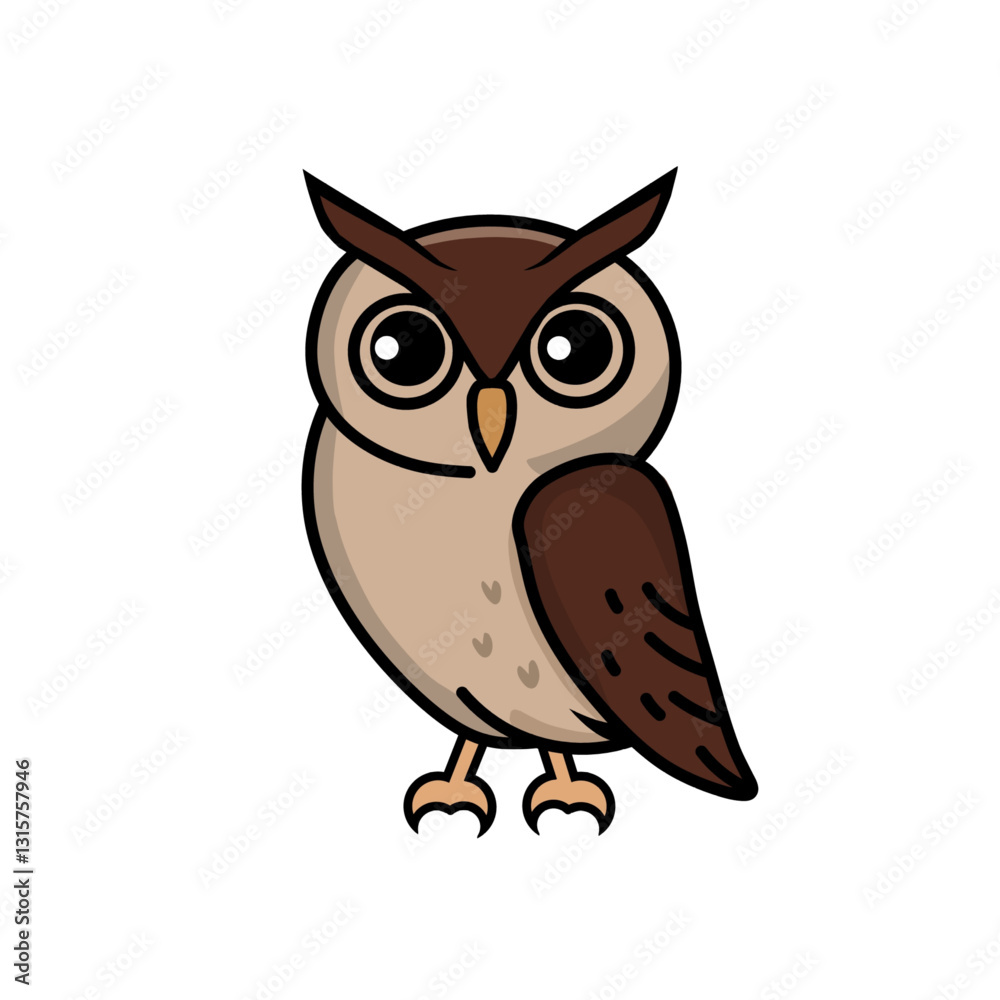 Fototapeta premium owl on a branch