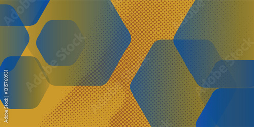 abstract hexagon pattern molecular sci fi scientific design tech innovation concept background