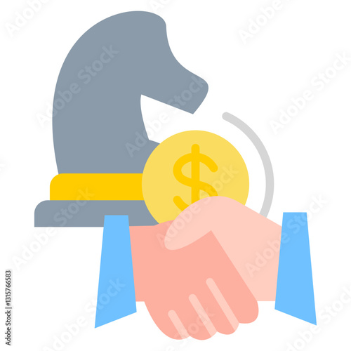 Strategic Parthnership Icon photo