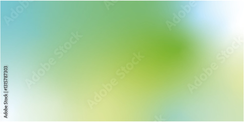 Green and yellow gradation illustration. Green and lighting gradation for web and virtual design background. Vector illustration.