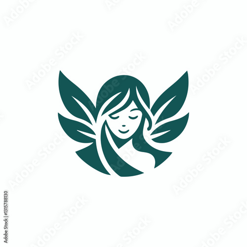 Fairy nymph logo