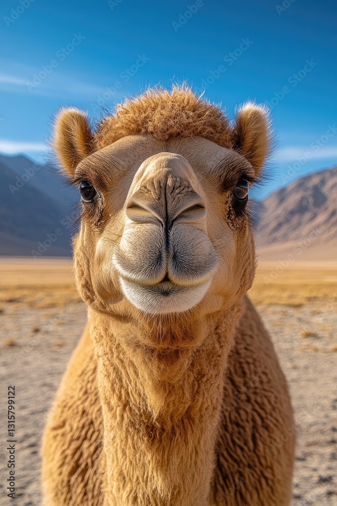 Obraz premium camel in the desert