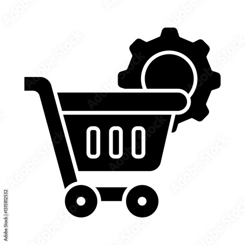 ecommerce Solid icon