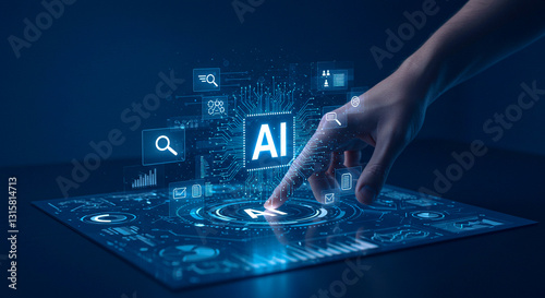 Human Utilizing AI for Data Management, Security, and Future Innovation