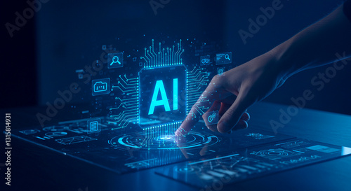 Human Utilizing AI for Data Management, Security, and Future Innovation
