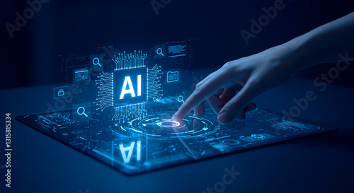 Human Utilizing AI for Data Management, Security, and Future Innovation