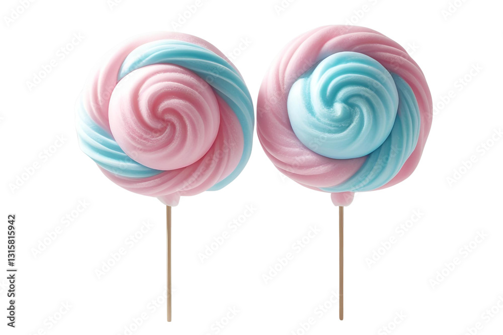 cotton candy isolated on transparent background cotton candy isolated on transparent background