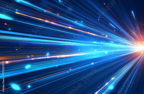 Abstract Technology Background Digital Speed and Innovation