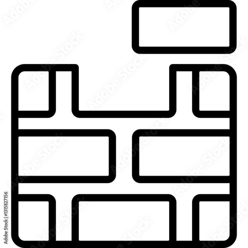 building brickwork icon