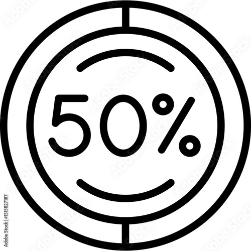 50 percent chart