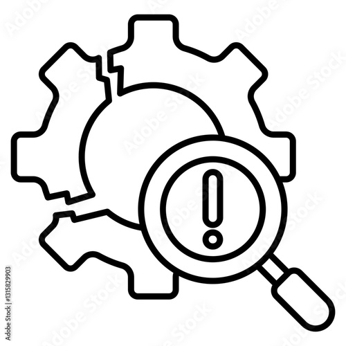 Defect  Icon Element For Design
