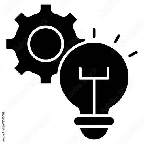 Lean Management  Icon Element For Design