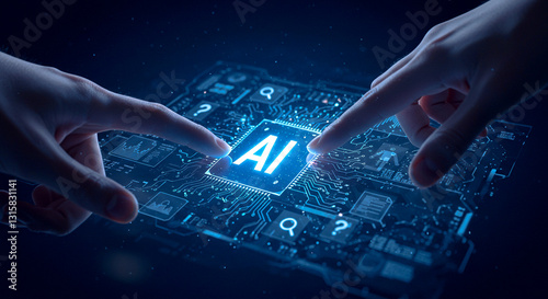 Human Utilizing AI for Data Management, Security, and Future Innovation