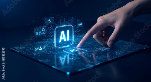 Human Utilizing AI for Data Management, Security, and Future Innovation