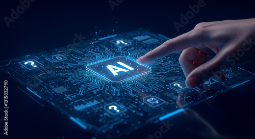 Human Utilizing AI for Data Management, Security, and Future Innovation