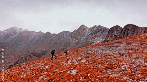 Trekking through the vibrant wilderness of the Pyrenees in Spain