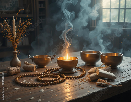 Sacred Beads – Stunning Mala & Spiritual Bracelet Illustrations for Meditation and Energy Healing