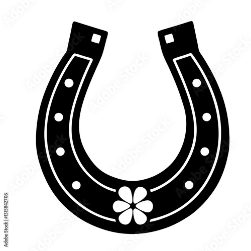 Horseshoe St Patrick Clipart