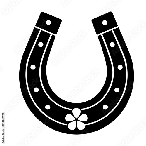 Horseshoe St Patrick Clipart