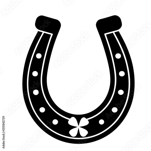 Horseshoe St Patrick Clipart