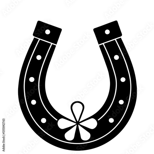 Horseshoe St Patrick Clipart