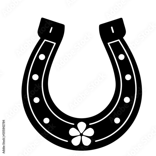 Horseshoe St Patrick Clipart