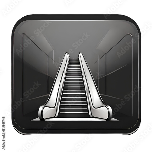 Black Escalator Design
