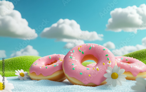 donut with sprinkles