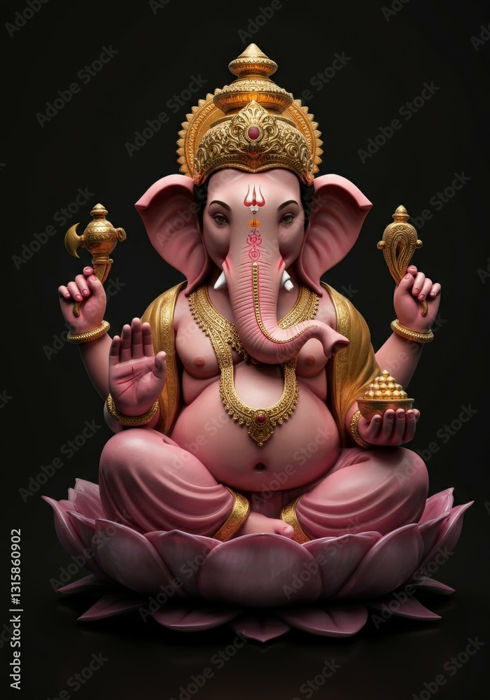 Fototapeta premium Lord Ganesha statue