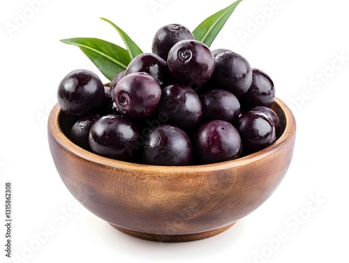 Wallpaper Mural bowl of acai white background Torontodigital.ca