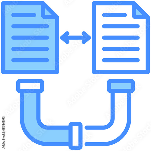 Data Pipeline Icon