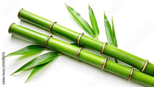 bamboo isolated on white background