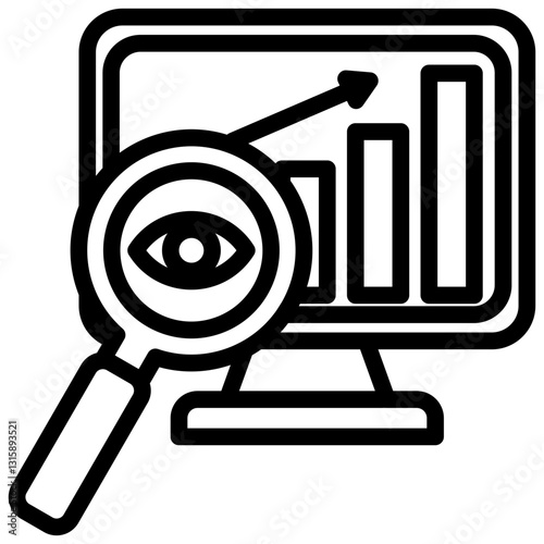 Monitoring Outline Icon