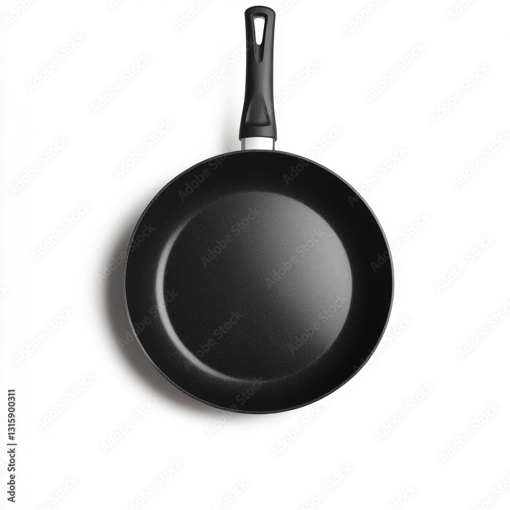 Modern non stick frying pan with ergonomic handle for efficient cooking Modern non stick frying pan with ergonomic handle for efficient cooking