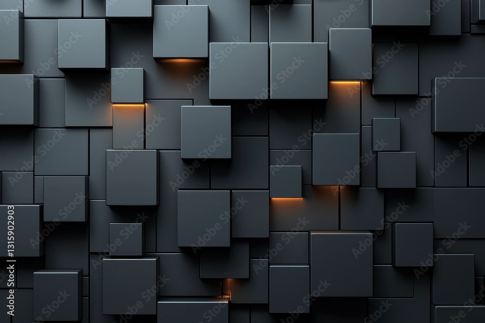 Abstract 3D Cube Wallpaper Design for Modern Spaces Abstract 3D Cube Wallpaper Design for Modern Spaces