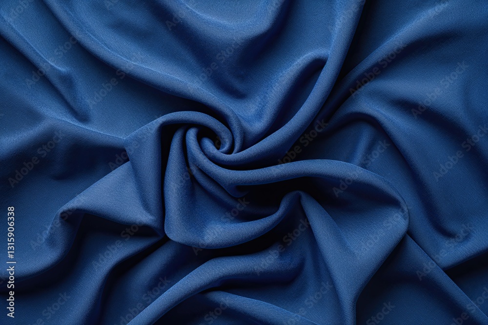Fototapeta premium Enigmatic Indigo Solid Color Background Texture
