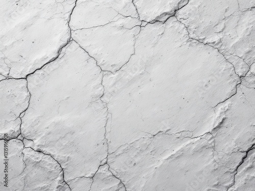Cracked Stone Surface
