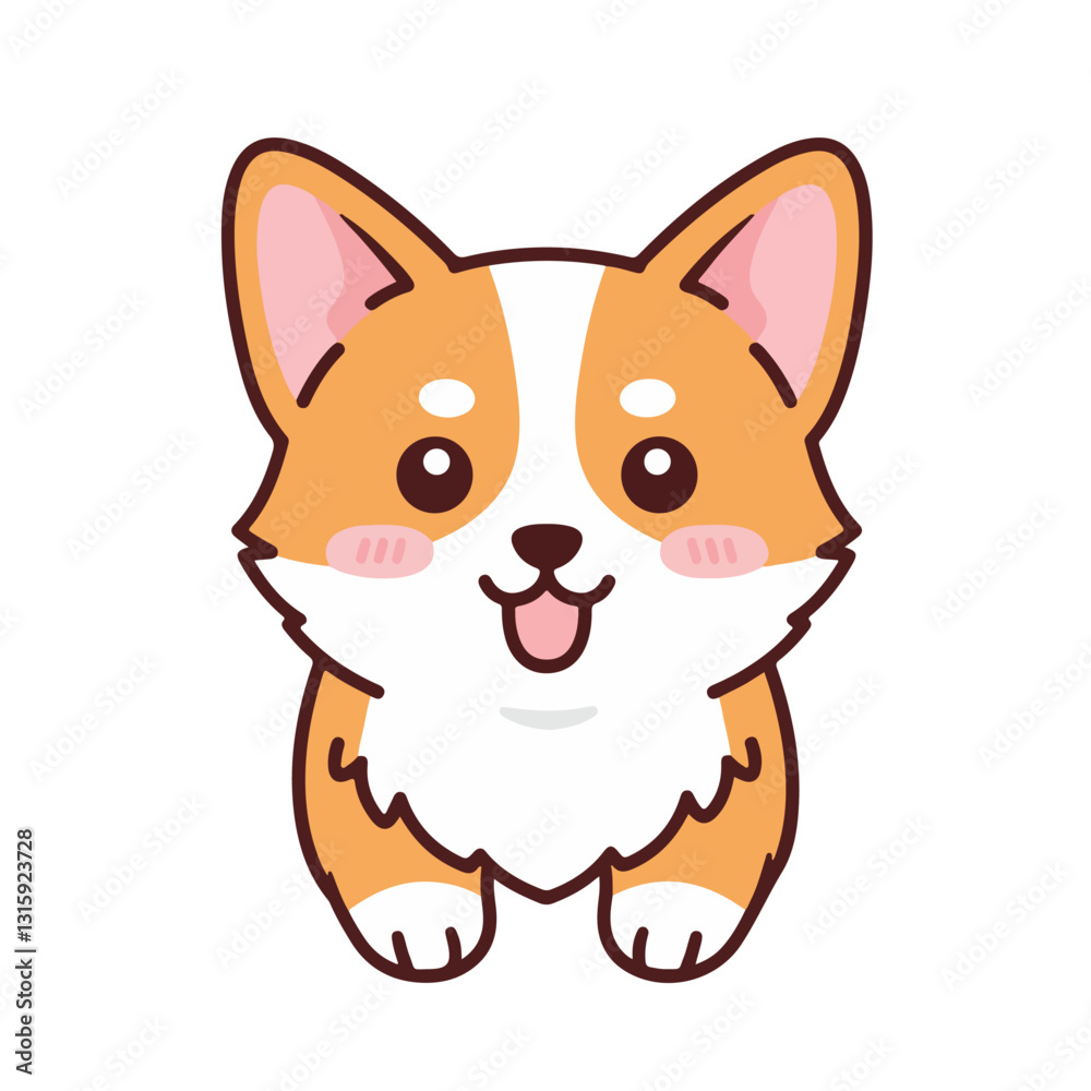 Fototapeta premium Baby Welsh corgi