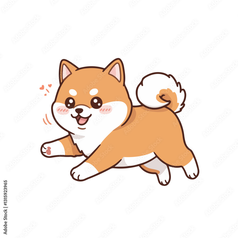 Fototapeta premium Baby Shiba Inu