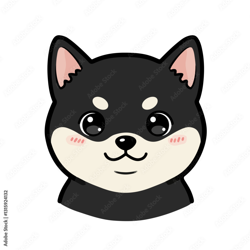 Baby Black Shiba Inu