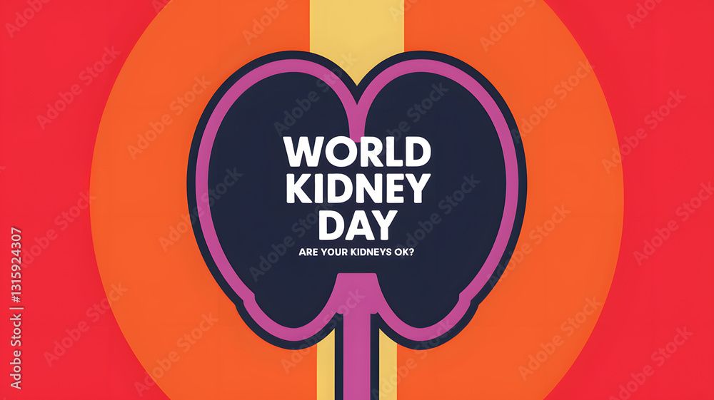 Obraz premium World Kidney Day