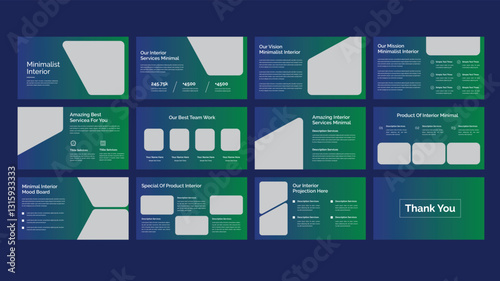 Minimalist Interior Design Presentation Template