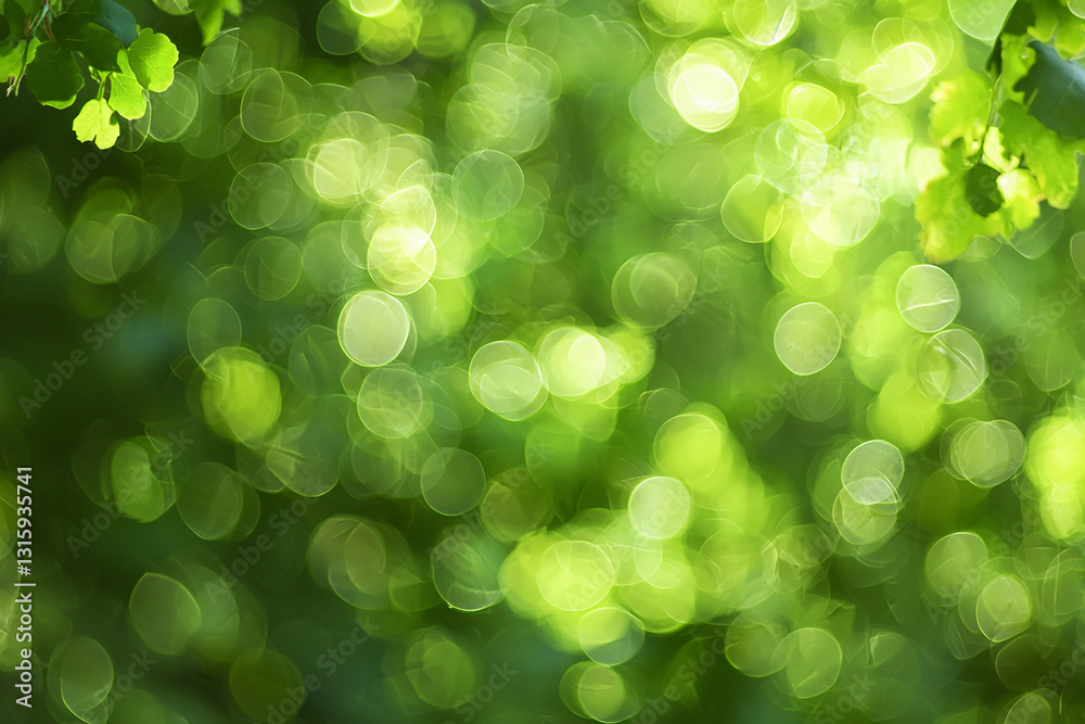 Fototapeta premium A blurred green background