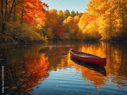 boat on the river