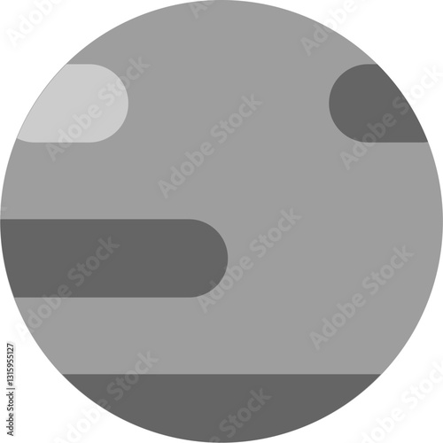 Planet Pluto Playful Illustration
