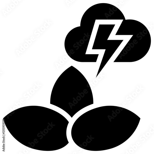 Stress Tolerance Glyph Icon