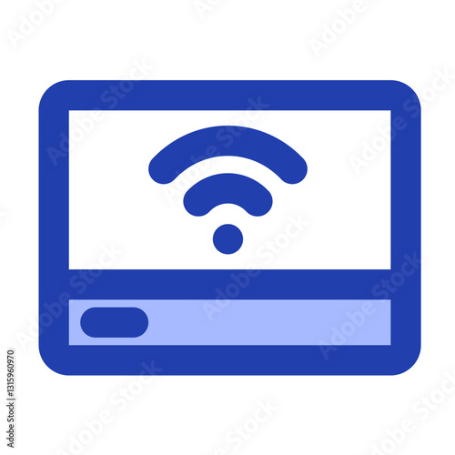 smart tv box blue style
