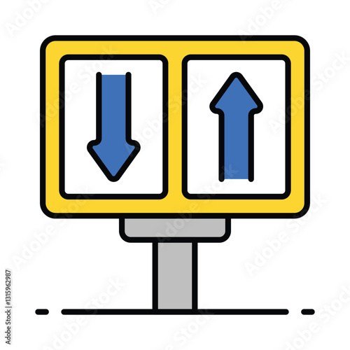 Substitute vector filled outline icon. EPS 10 file