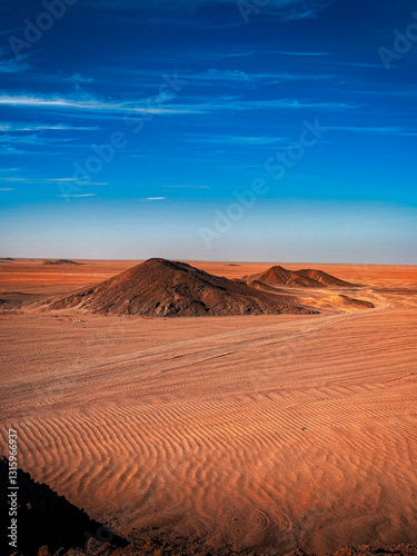 sand dunes in the desert