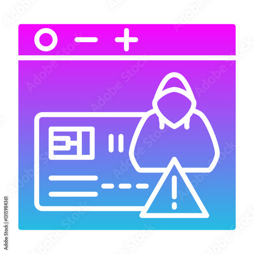Online hacking Icon
